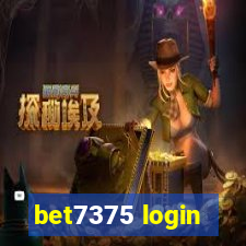 bet7375 login